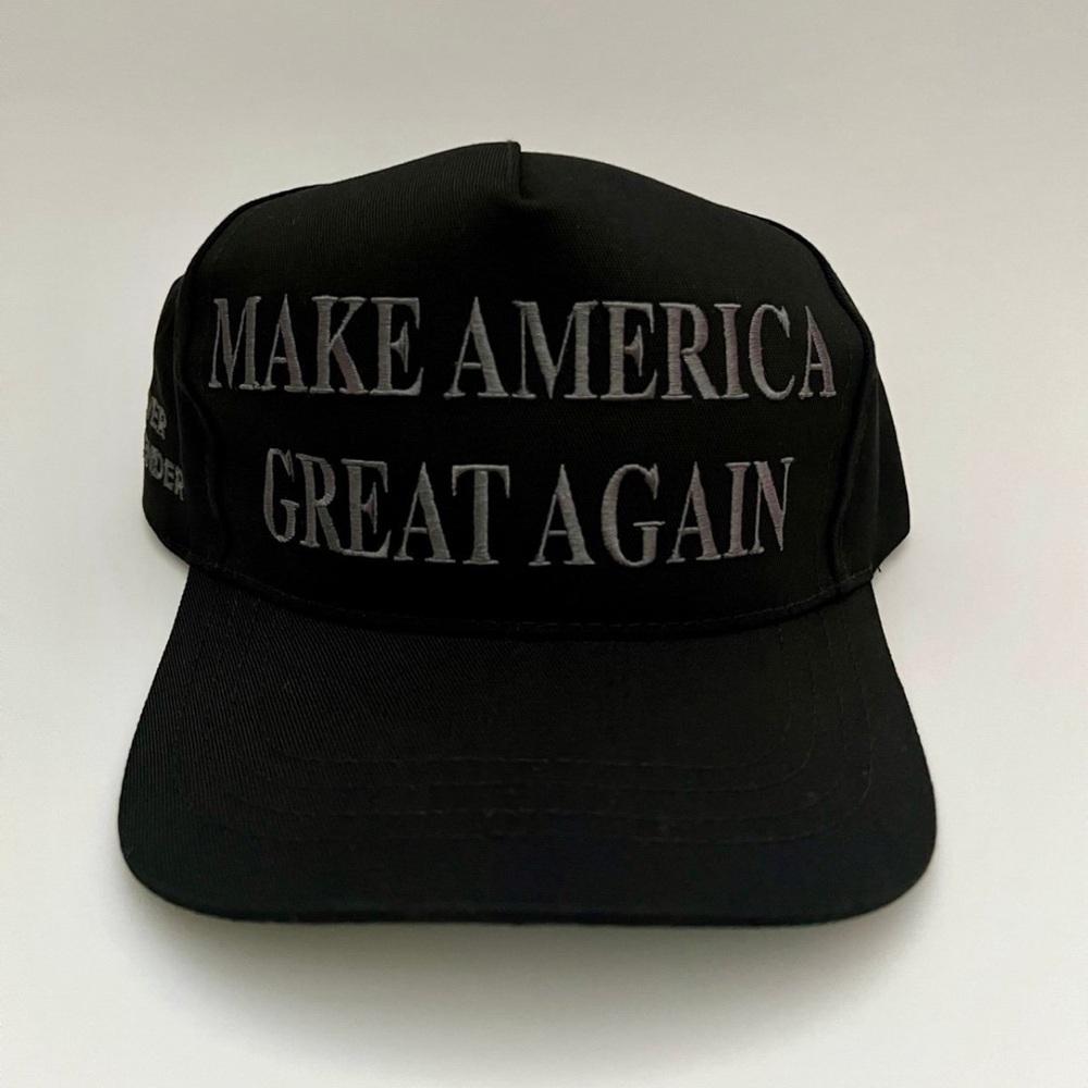 Donald Trump Official Black Elon MAGA Hat Never Surrender Make America CaliFame
